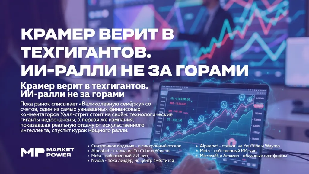 Крамер верит в техгигантов. ИИ-ралли не за горами
